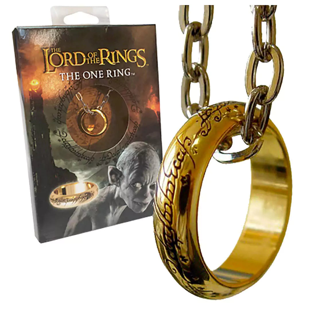 The one ring - officiel metal-belagt replika af Saurons ring!