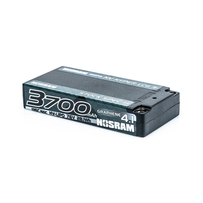 HV Hyper LCG Stock Shorty GRAPHENE-4.1 3700mAh 7.6V LiPo 135C/65C