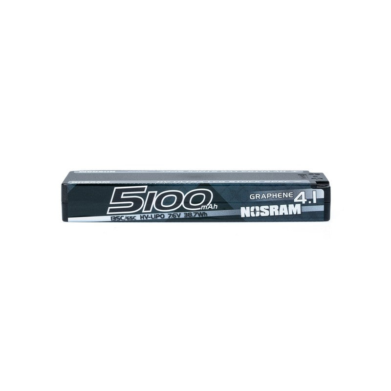 HV Ultra LCG Stock Spec GRAPHENE-4.1 5100mAh - 7.6V LiPo - 135C/65C