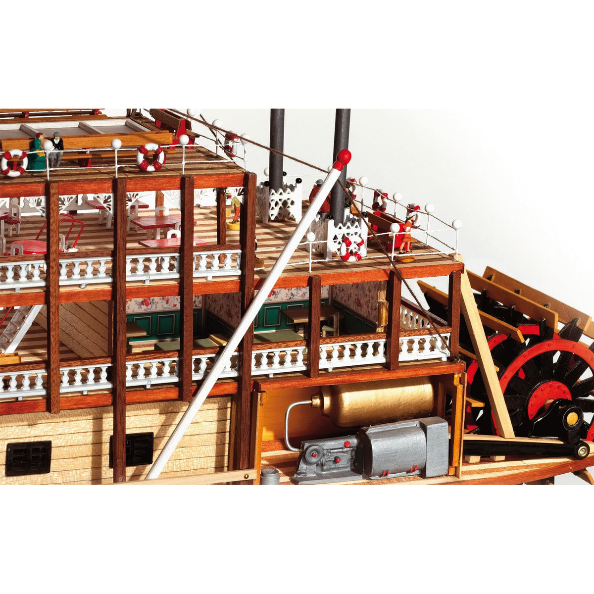 OcCre Mississippi 1/80 Paddle Steamer 740mm