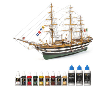 OcCre Paint Set 12 Bottles Amerigo Vespucci