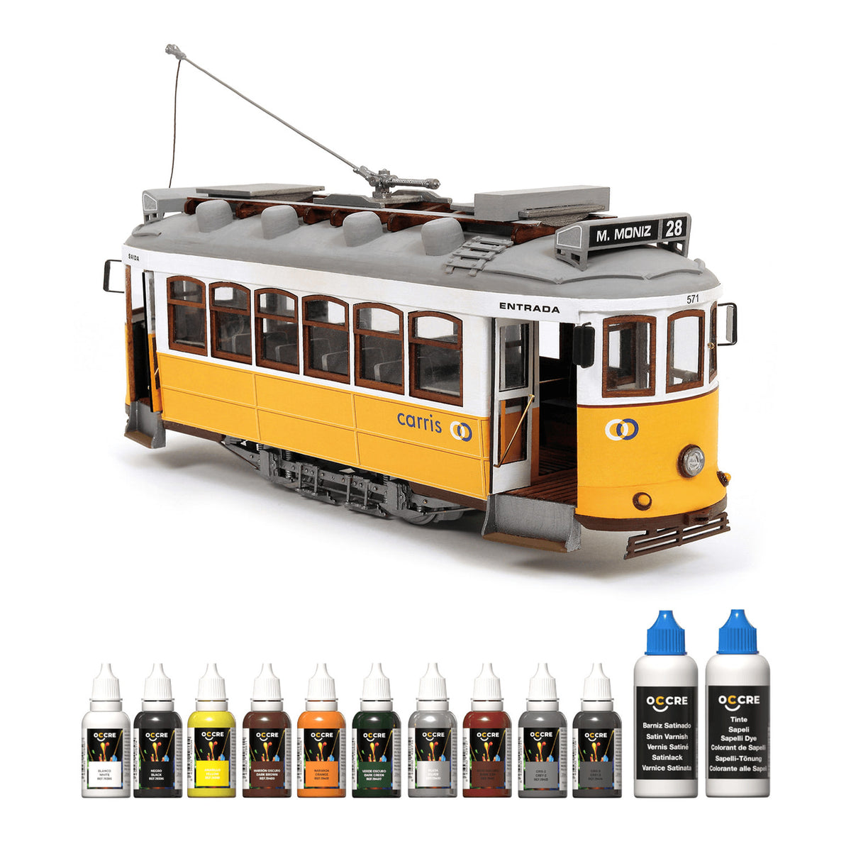 OcCre Paint Set 11 Bottles Lisboa