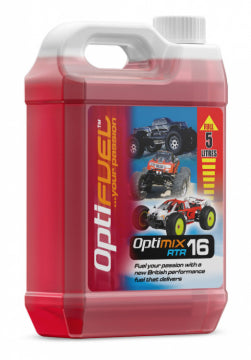 Optifuel OP1003 - Optimix RTR Fuel 16% Nitro 15% Oil 5 L