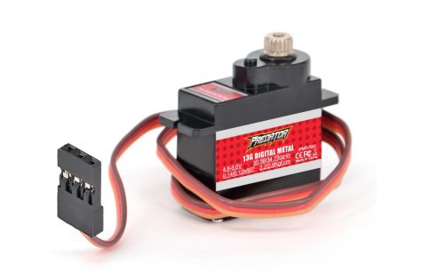 13g digital metal gear servo reverse