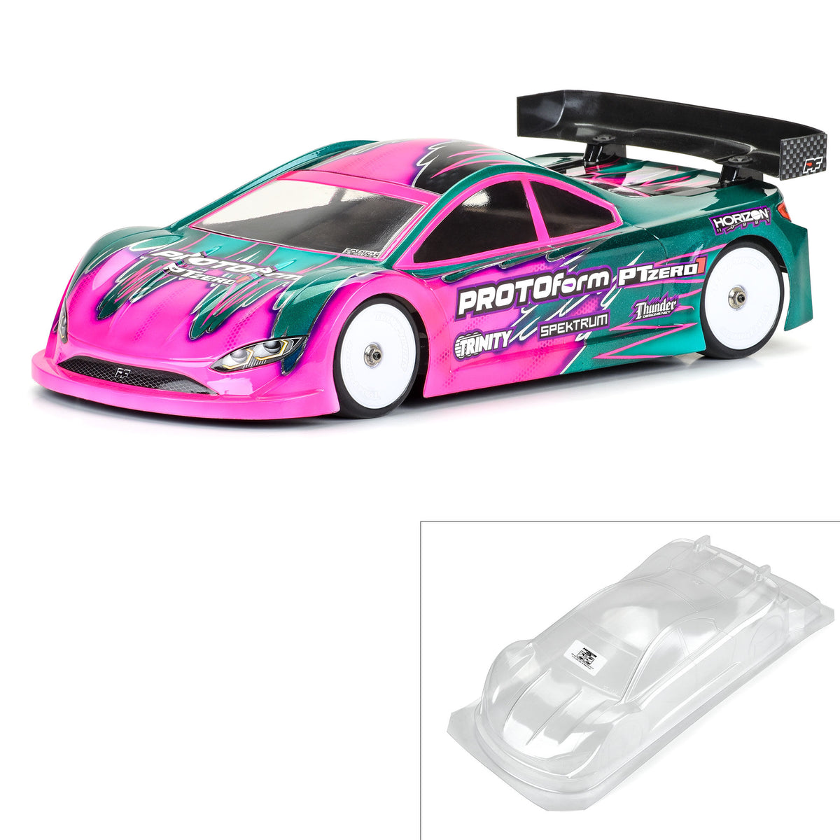 PTzero1 PRO-Lite (0.5mm) Clear Body for 190mm TC