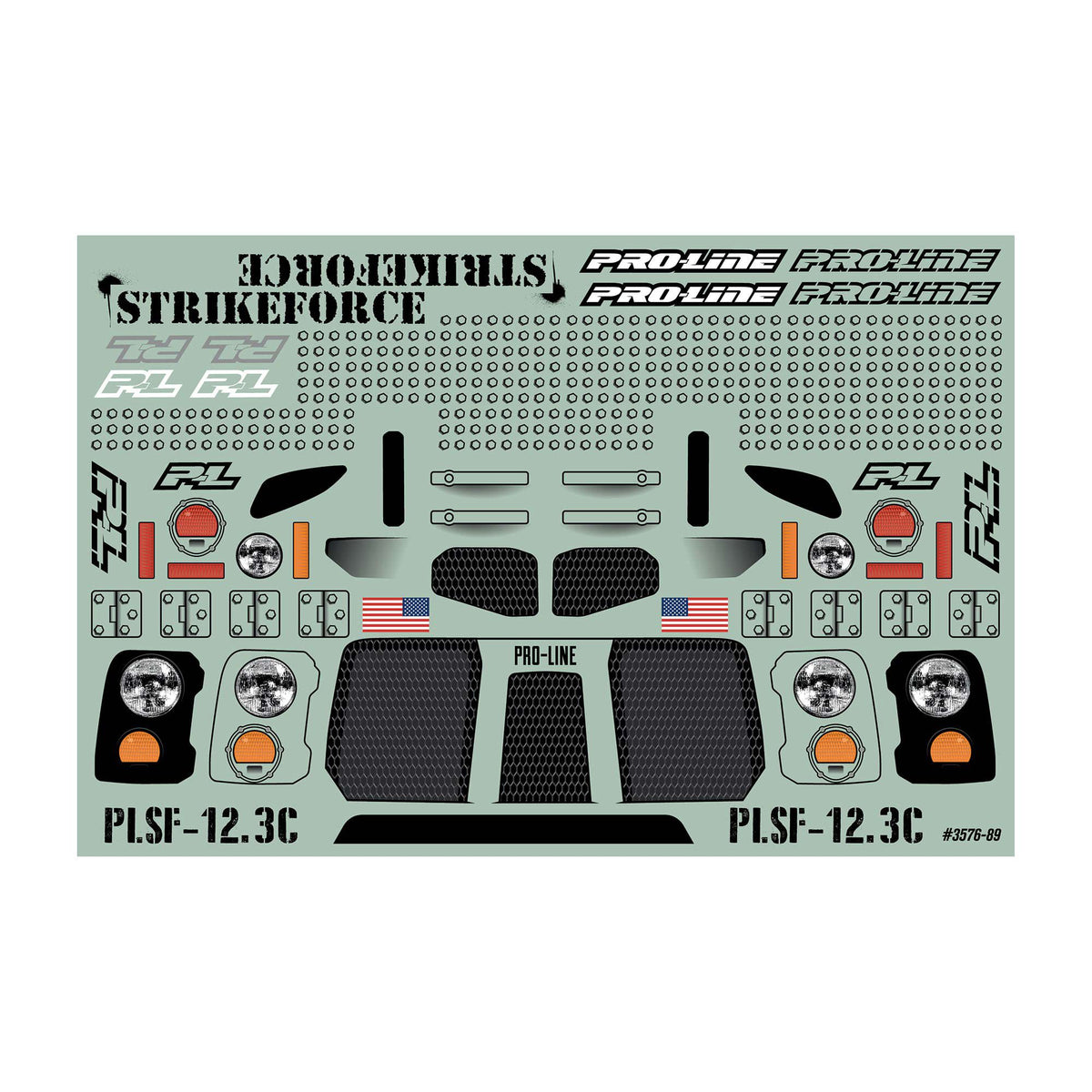 Strikeforce Clear Body 12.3 (313mm) Crawlers