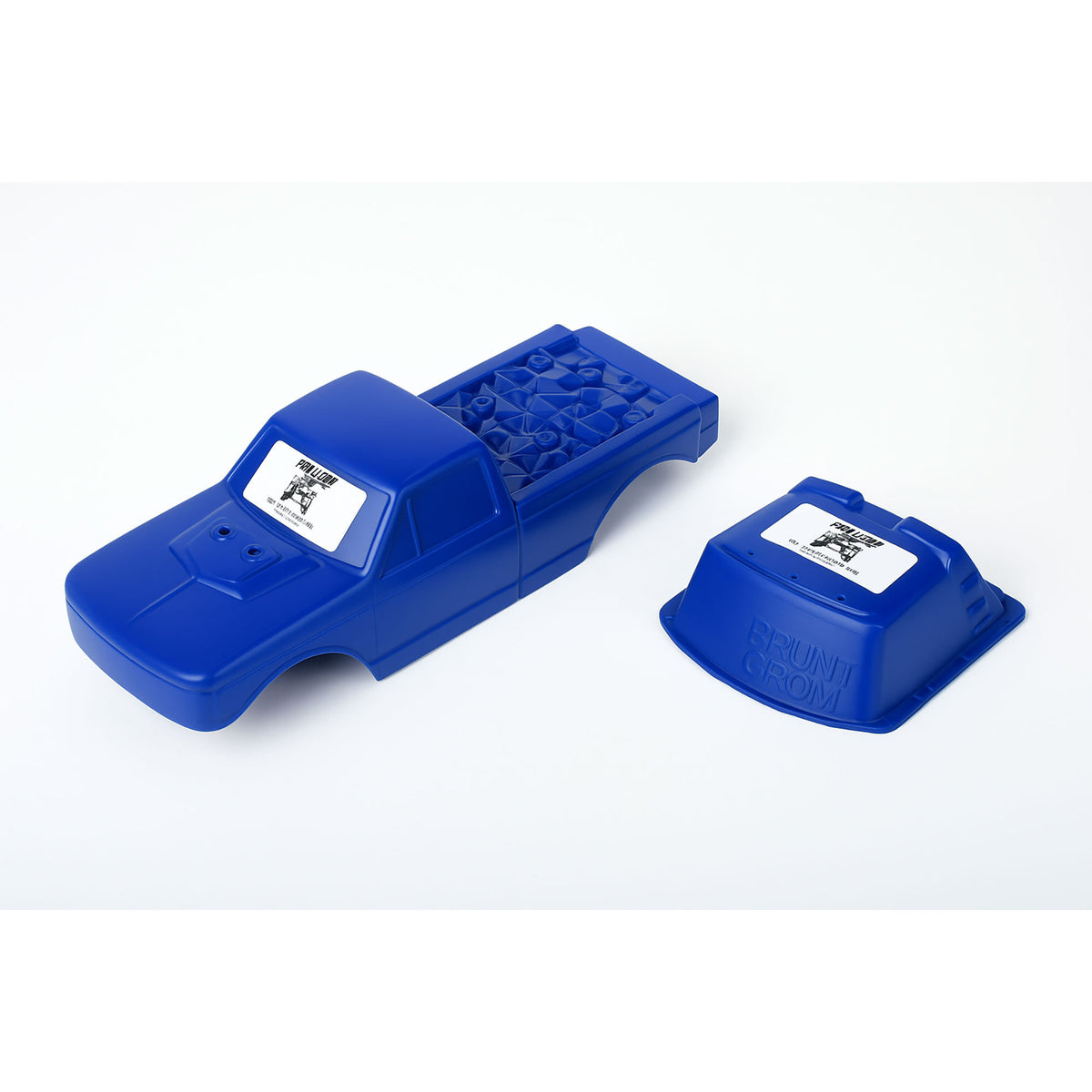 Pre-Cut Brunt Blue Body for Arrma Quake Grom