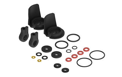 PowerStroke Oil-Filled Front Shocks, 900cst (2) for ARRMA Mini KRATON
