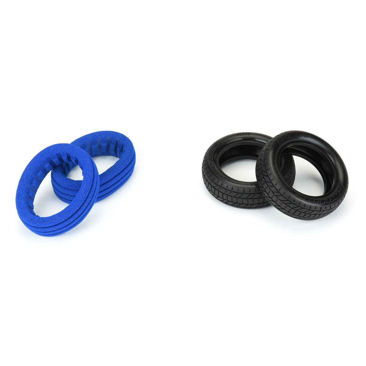 Hot Lap 2.2 inch 2WD MC (Clay) Dirt Oval Buggy Front Tires (2)