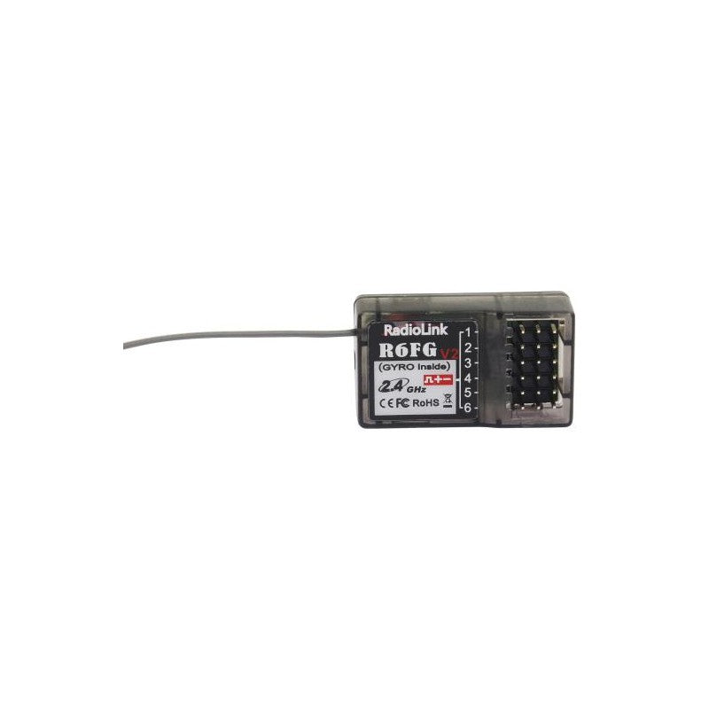 RC4GS V3 5-Channels radio with R6FG gyro integrated Receiver