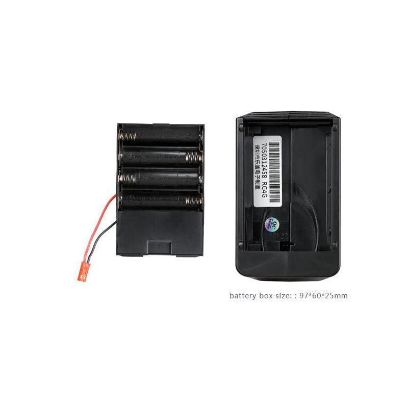 RC4GS V3 5-Channels radio with R6FG gyro integrated Receiver