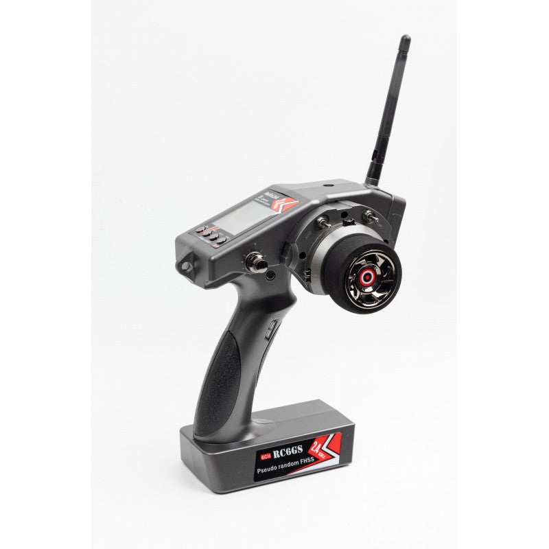 RC6GS V3 7-Channels radio with R7FG gyro integrated Receiver