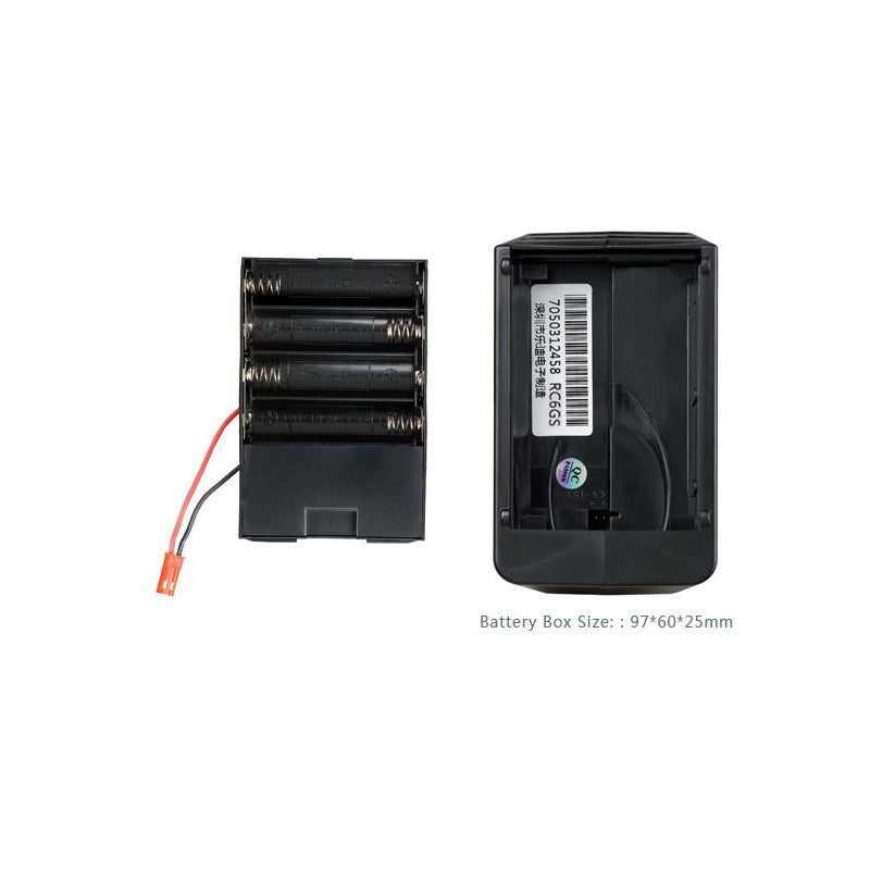 RC6GS V3 7-Channels radio with R7FG gyro integrated Receiver