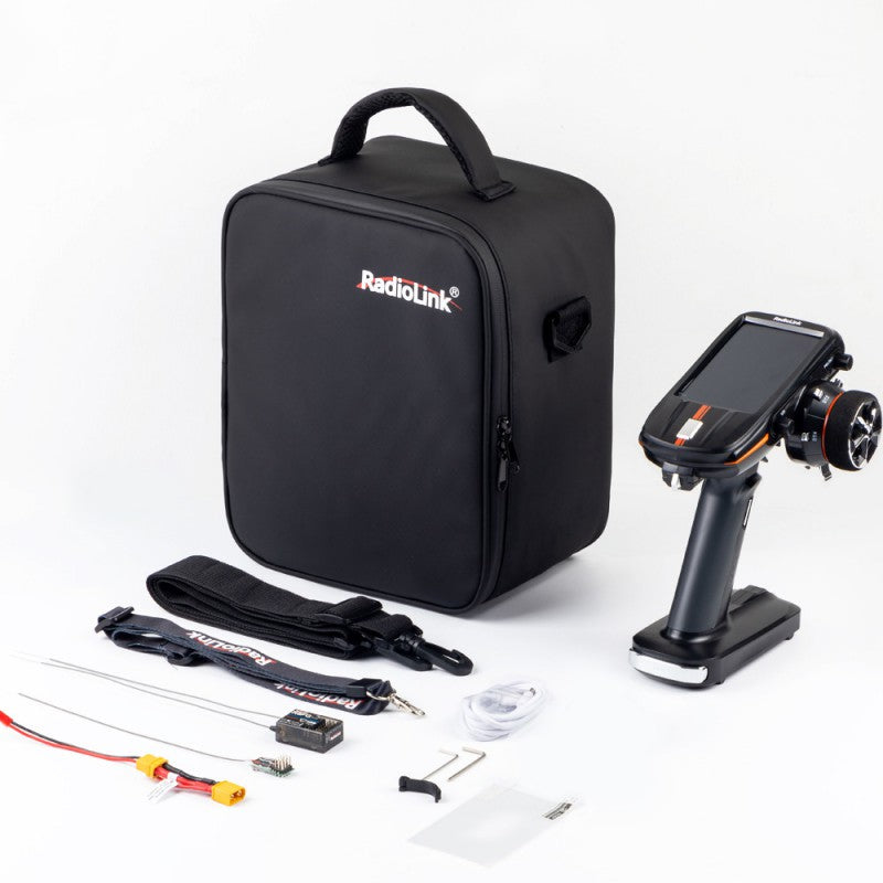 RC8x 8-Channels radio with R8FG & R4FGM Receiver & transport bag