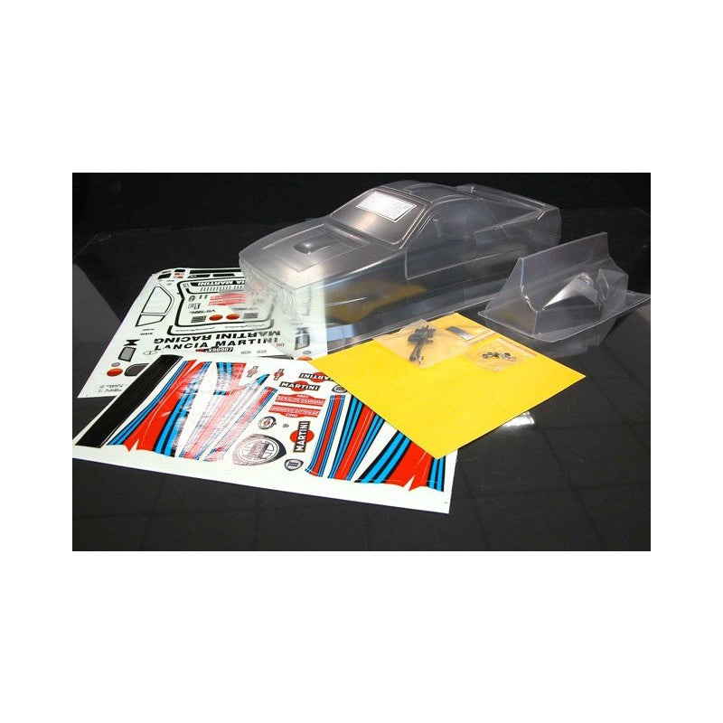 Lancia 037 CLEAR BODY WITH MARTINI RACING DECALS
