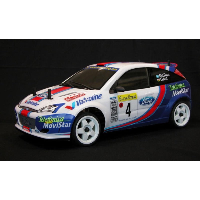 FORD FOCUS WRC LEXAN CLEAR BODY KIT + ACCESSORIES