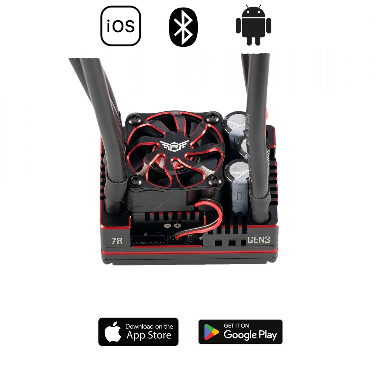 REDS REDSPCO0017 - Reds ESC Z8 PRO 220A 1:8 GEN 3 Bluetooth