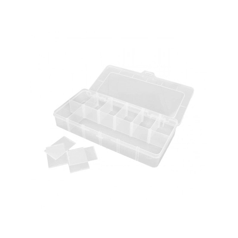 Assortment Case 12 compartments variabel 260x125x43.5mm