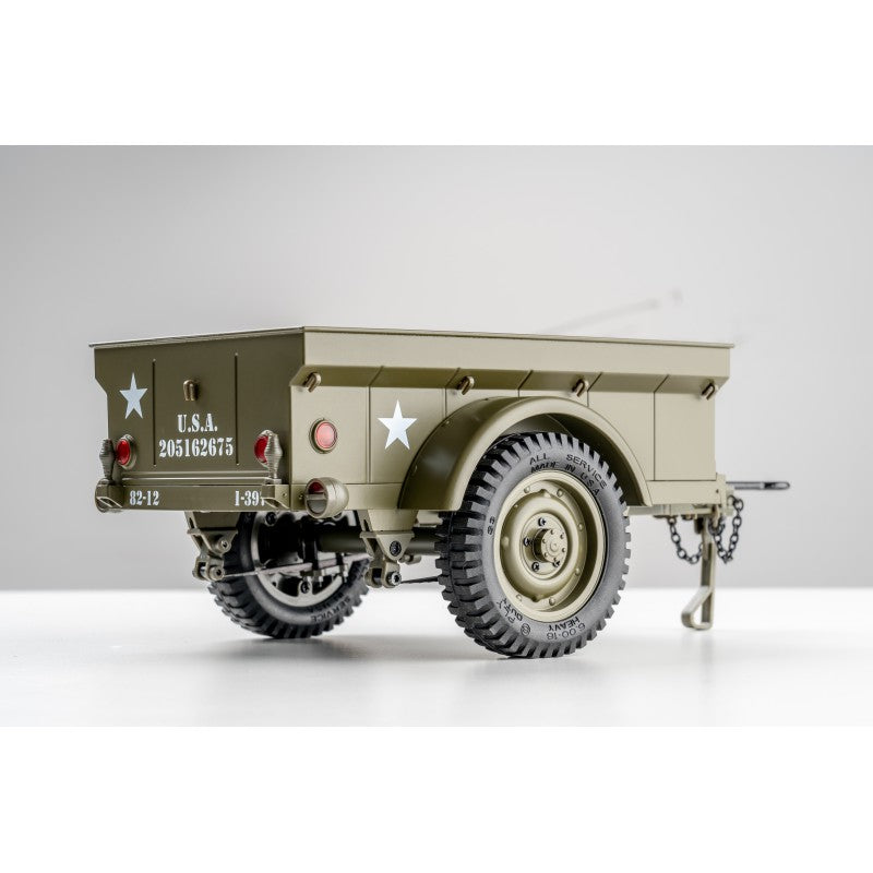 OPTION for 1/12 1941 Willys MB - M100 Trailer