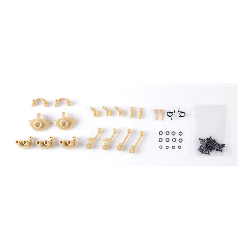 1/12 Type 82 Kubelwagen & 82e Beetle - Front steering c hub parts