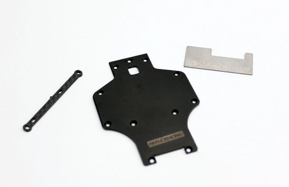 Reflex Racing RX28A-20 - RX28 Option Hard Steel Chassis Plate Kit - 30+5g
