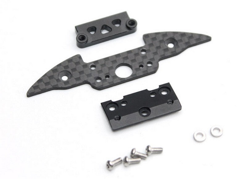 Reflex Racing RX566 - MF-1 Carbon Fiber Bumper and Aluminum Clip Set