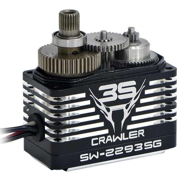 SW-2293SG Crawler Servo 75Kg 3S Powered Alu Brushless Steel Gear WP