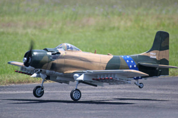 Seagull LH348CAMO - Skyraider Camo 35-60cc Gas 2.15m ARF