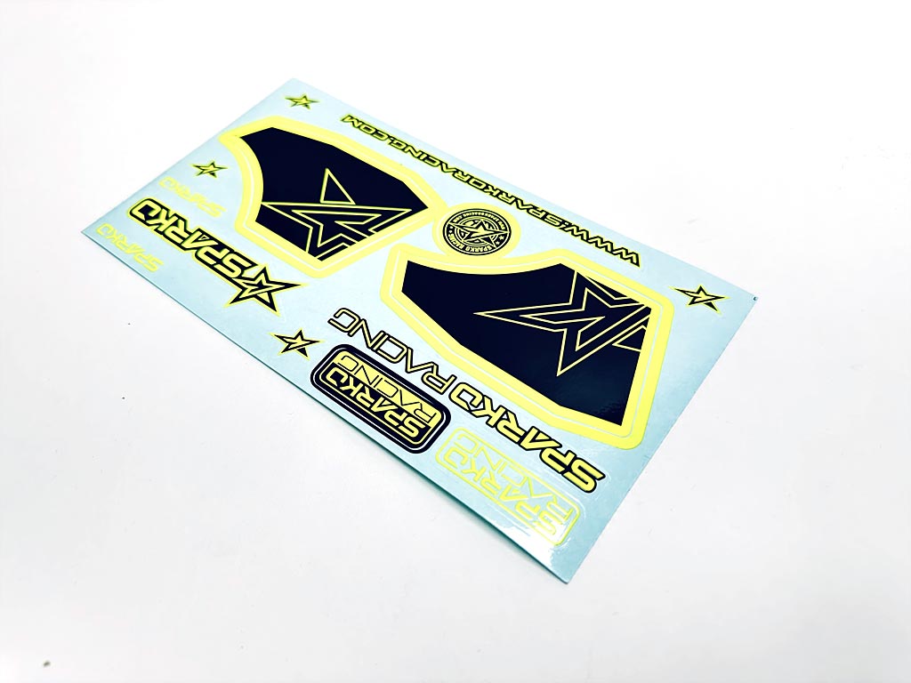 SPARKO SPKF89005-YGOP - Sparko F8 Wing Sticker-Yellow for Optional Wing