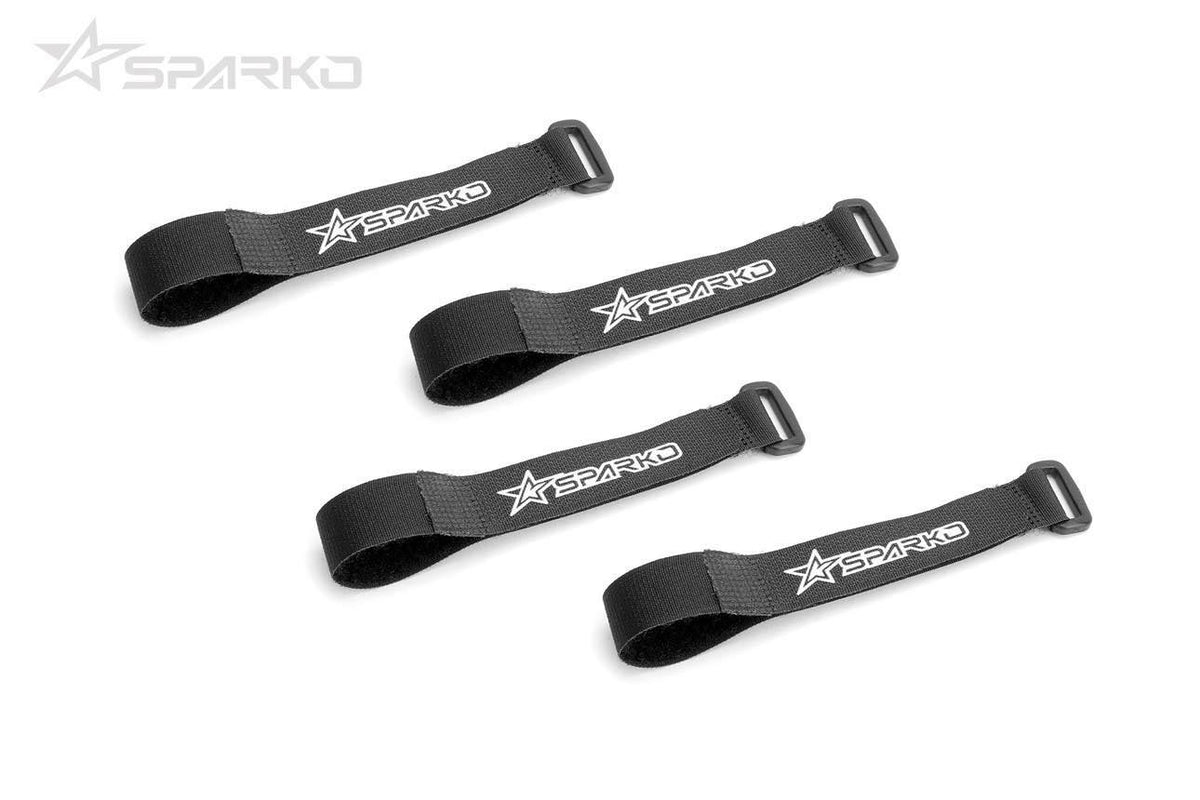 SPARKO SPKF89010OP - Sparko F8 Hook & Loop Battery Straps 7.4V 4pcs