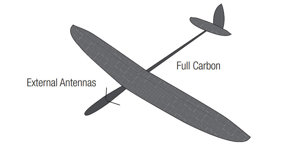 DSMX Carbon Fiber Remote Receiver