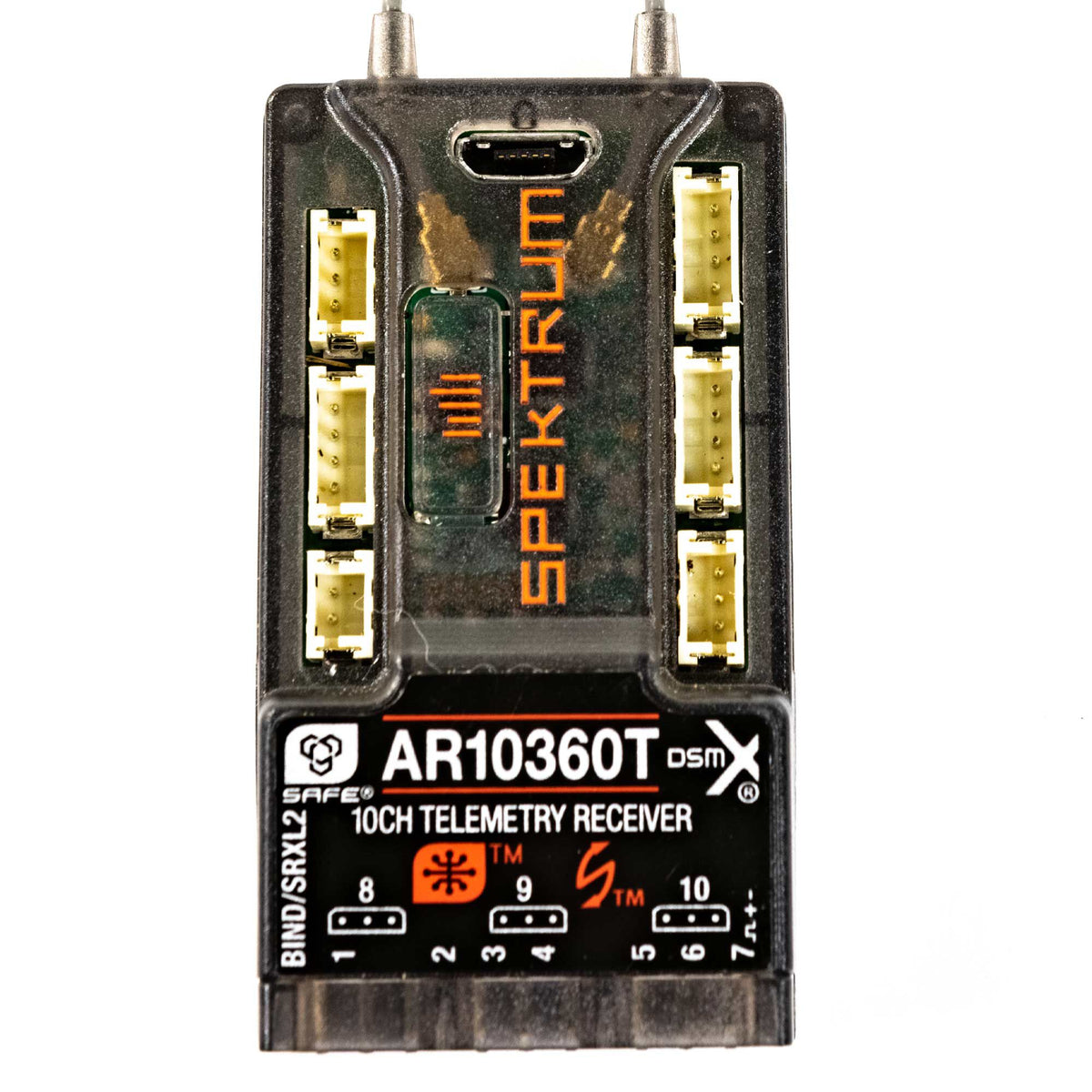 AR10360T+ 10 Channel AS3X+ & SAFE Telemetry Receiver