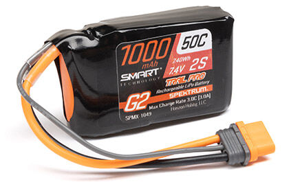Smart G2 Trail Pro 1000mAh 2S 7.4V 50C LiPo w/ IC2