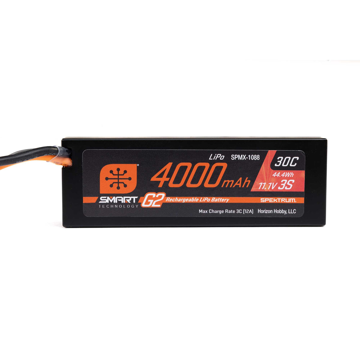 11.1V 4000mAh 3S 30C Smart LiPo G2 Hard Case: IC5