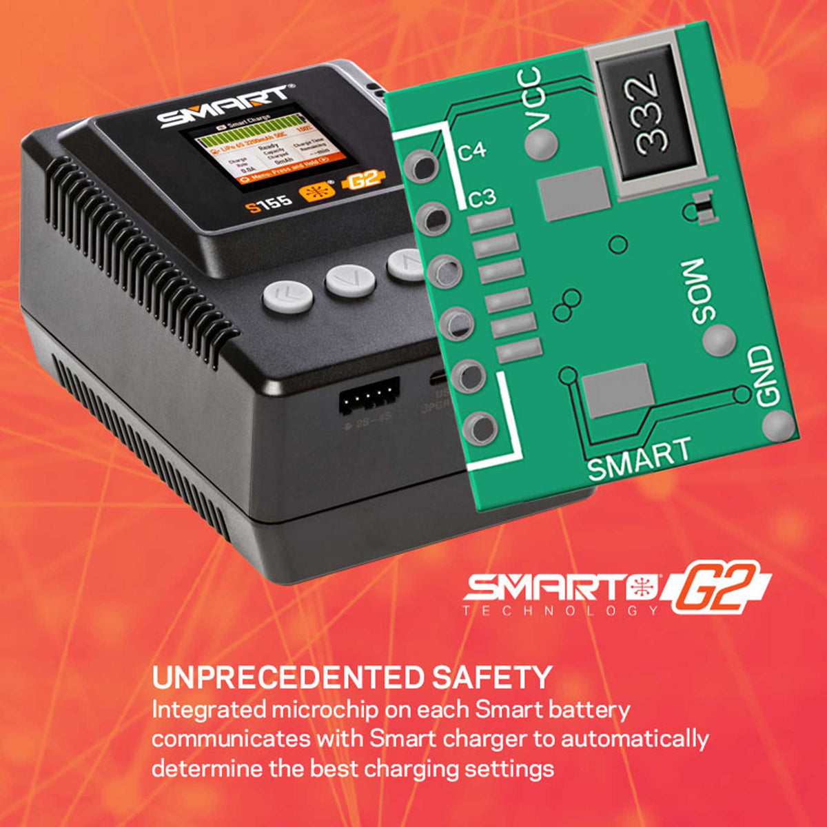 Smart Powerstage 3S Air Bundle: G2 2200mAh 3S LiPo IC3 & S155 Charger