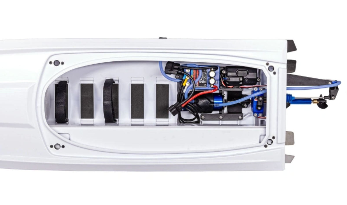 Traxxas Spartan-SR BL TQi TSM Self-Righting - wild remote-controlled boat