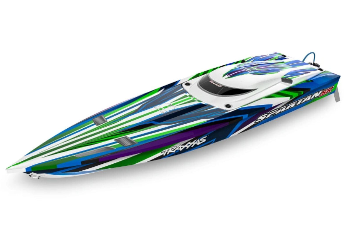 Traxxas Spartan-SR BL TQi TSM Self-Righting - wild remote-controlled boat