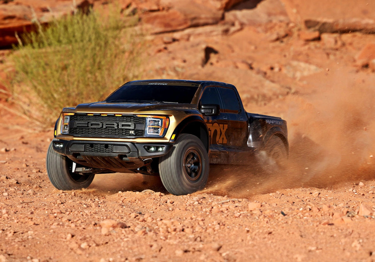 Traxxas 101177-4 Ford F-150 Raptor-R VXL-4s Ultimate 4WD 1/10 RTR TQi LED Fox2