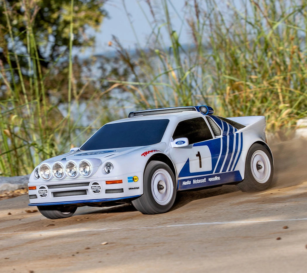 Mini Rally Ford RS200 RTR TQi VXL-3s - USB-C charger / 2s LiPo