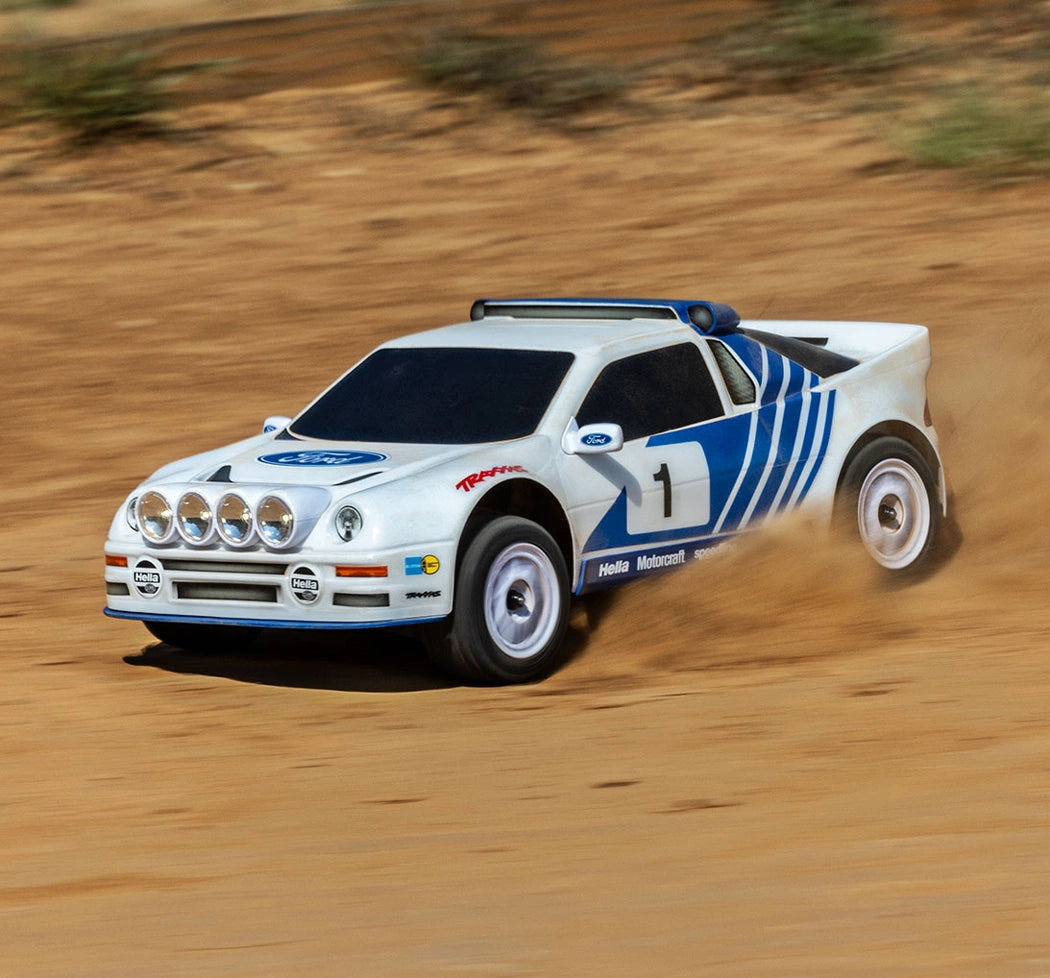 Mini Rally Ford RS200 RTR TQi VXL-3s - USB-C charger / 2s LiPo
