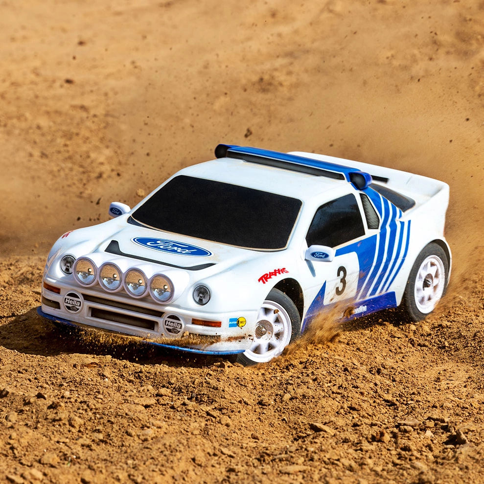 Mini Rally Ford RS200 RTR TQi VXL-3s - USB-C charger / 2s LiPo