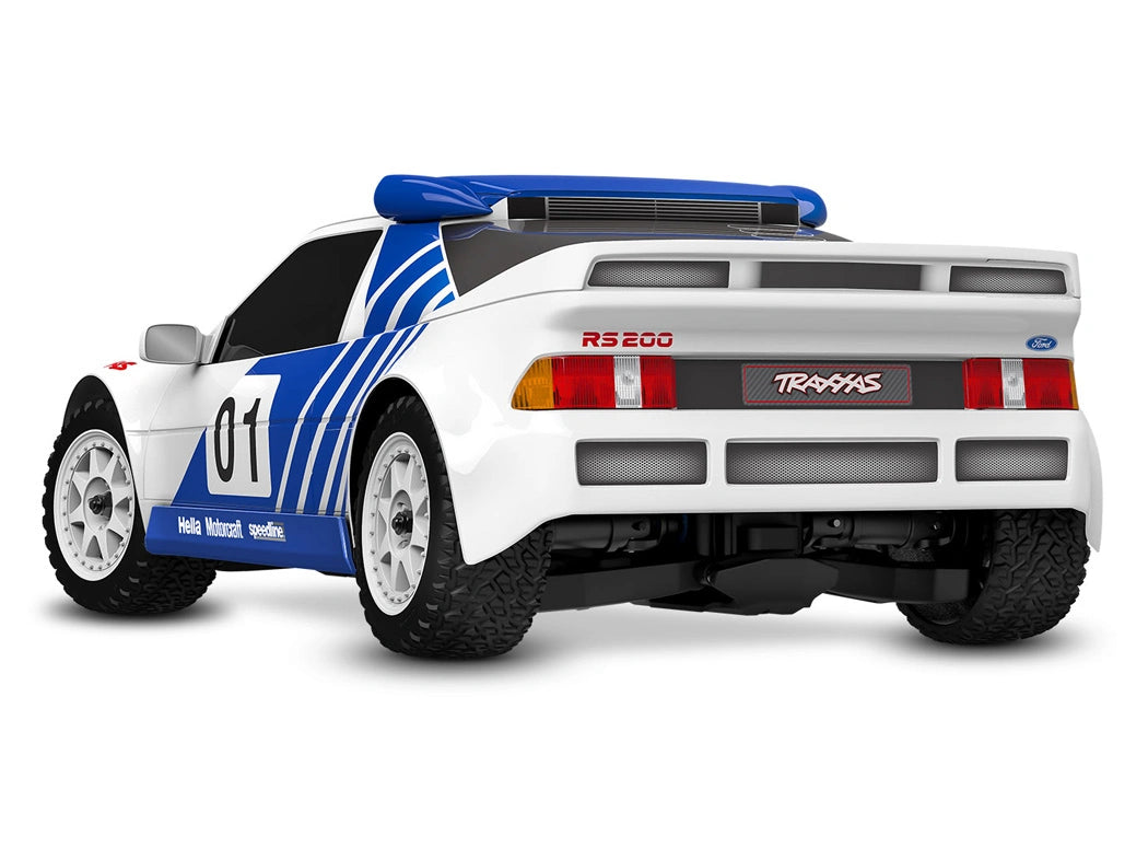 Mini Rally Ford RS200 RTR TQi VXL-3s - USB-C charger / 2s LiPo