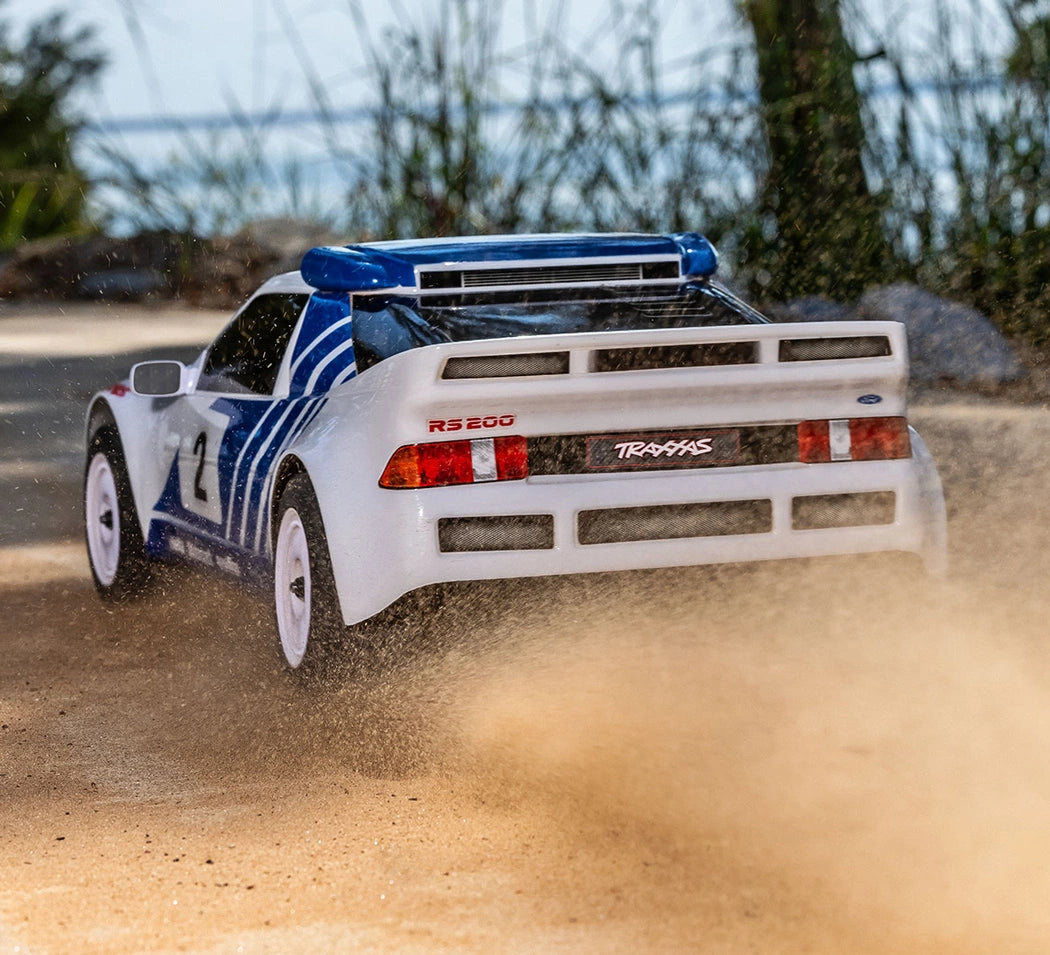 Mini Rally Ford RS200 RTR TQi VXL-3s - USB-C charger / 2s LiPo