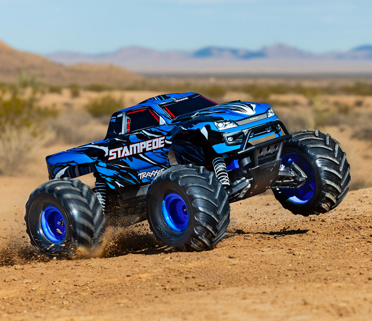 Stampede 2WD 1/10 RTR TQ EHD BlueX USB-C - With Battery/Charger