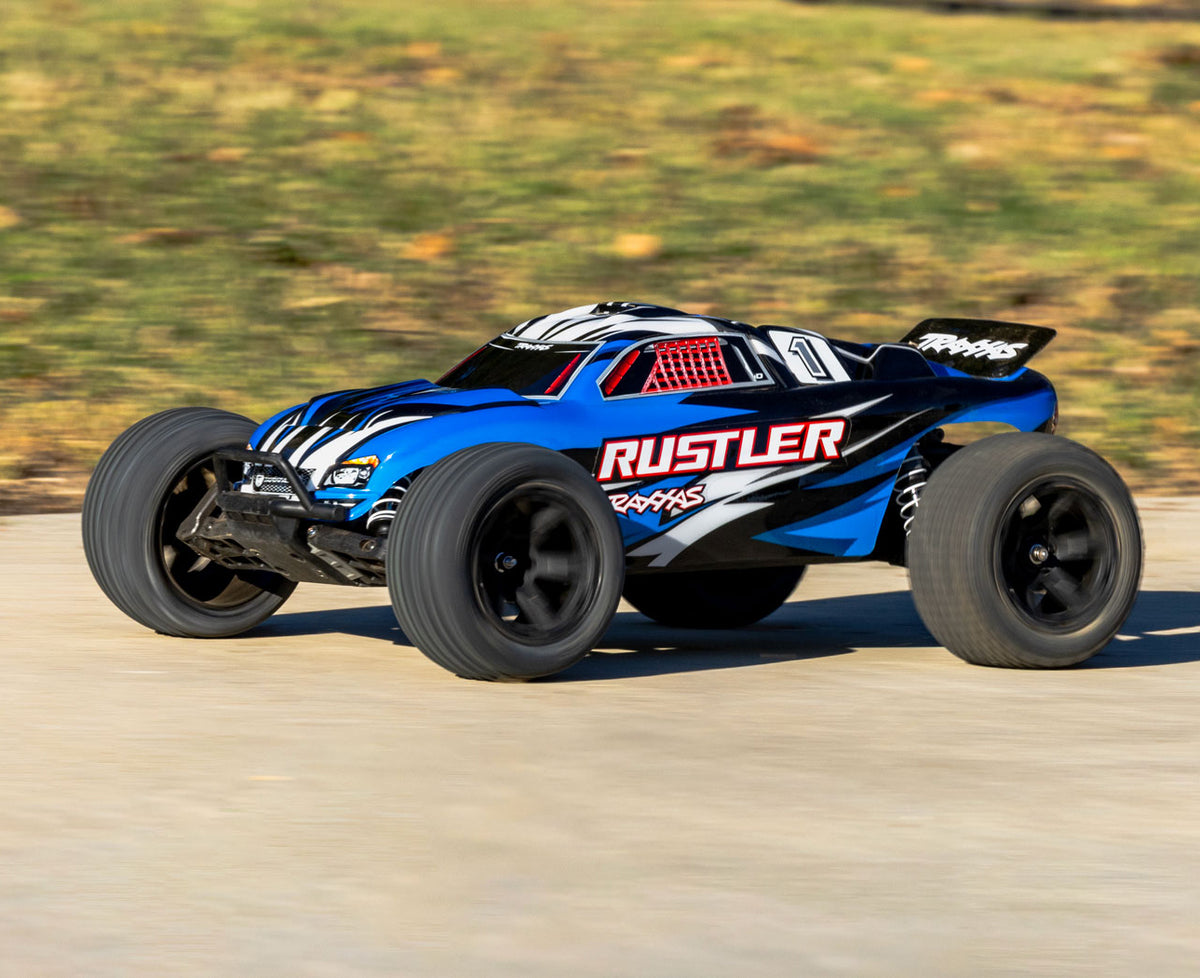 Rustler 2WD 1/10 RTR TQ EHD Blue-X USB-C - With Battery/Charger