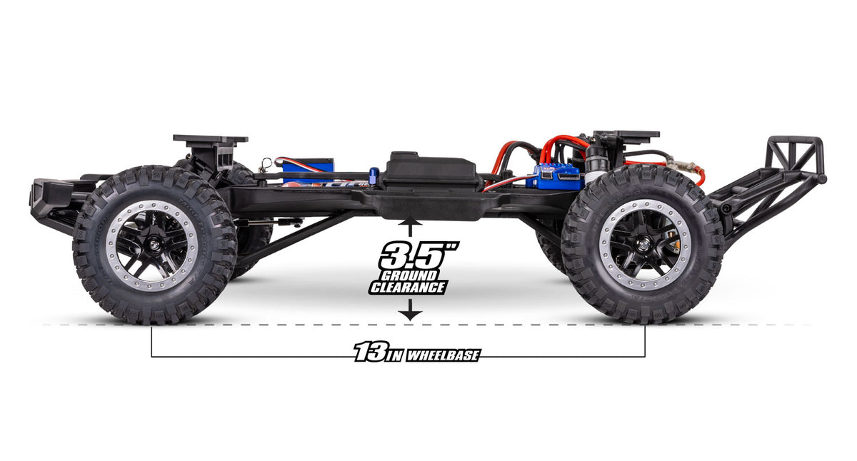 Traxxas 58394-4-FOX Ford F-150 Raptor 2WD BL-2s 1/10 RTR TQ EHD FOX