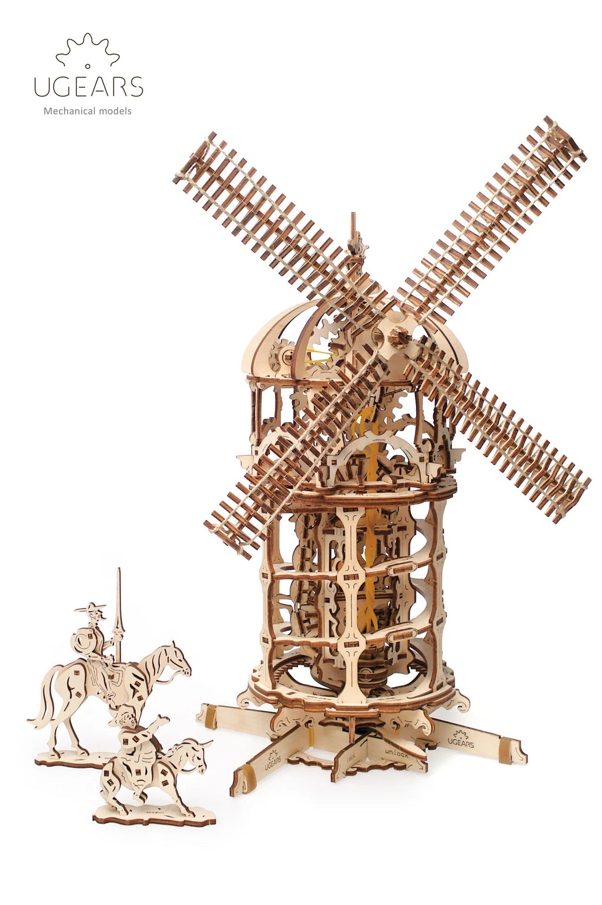 Ugears Old-fashioned Windmill