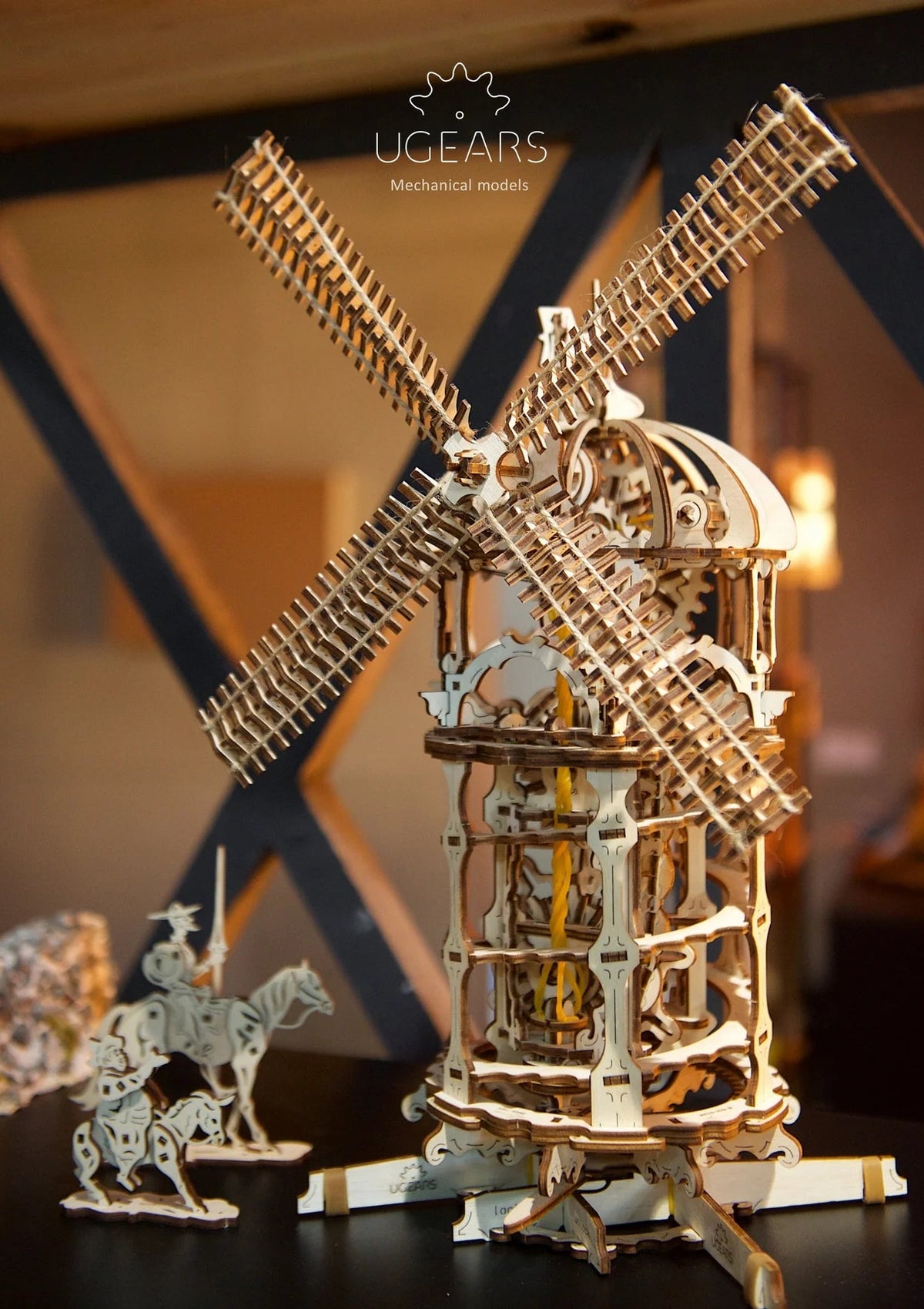 Ugears Old-fashioned Windmill