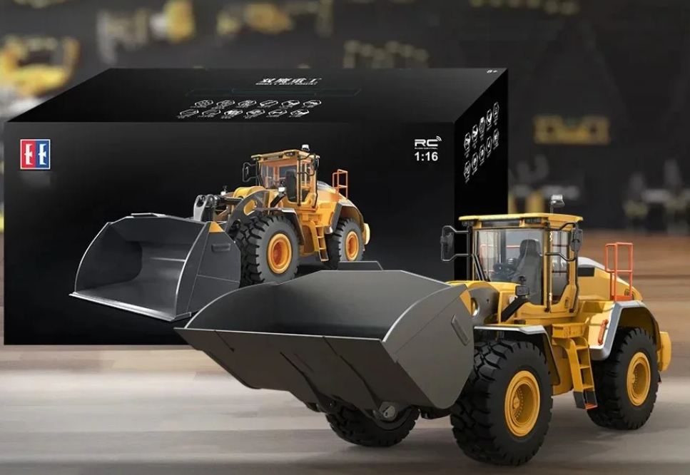 Remote-controlled VOLVO wheel loader L260H - Double Eagle 1/16