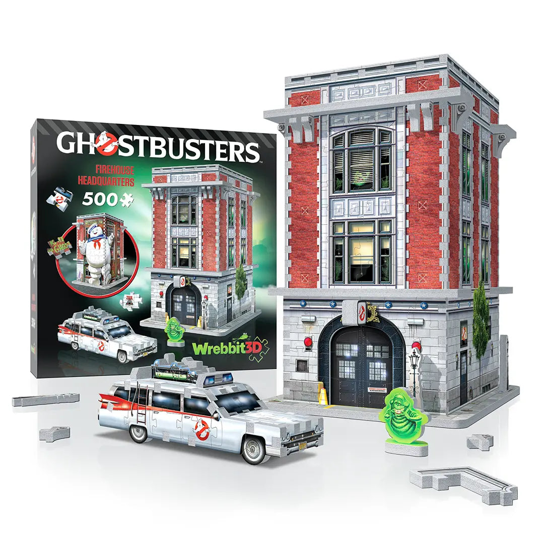 Ghostbusters HQ - puzzle 3D Wrebbit